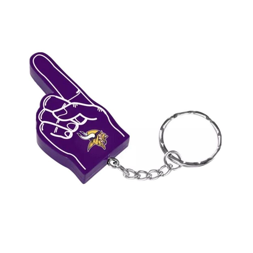NFL Minnesota‎ MN Vikings Unisex #1 Finger Keychain